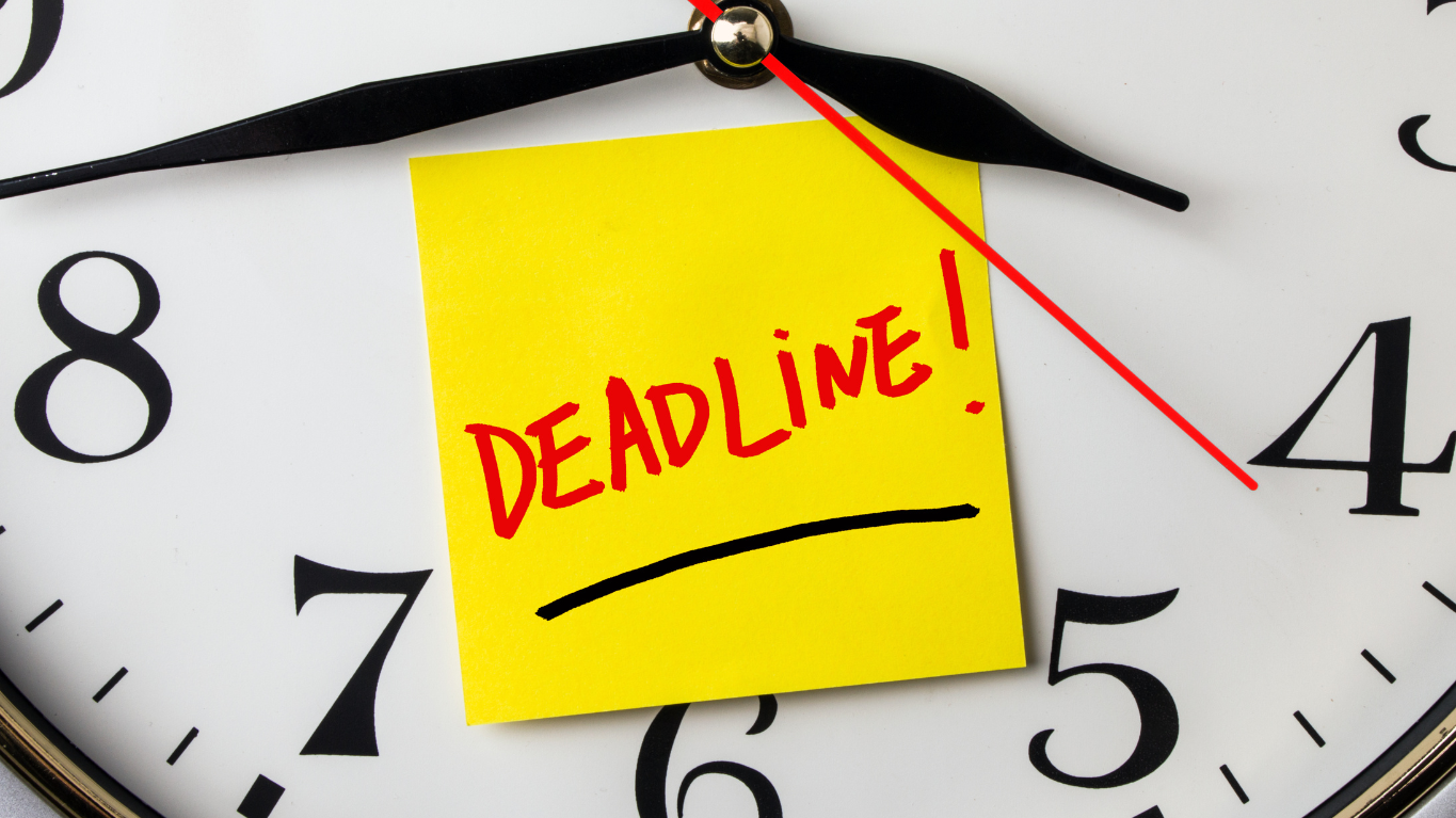 Mark the Deadline with a Timeline