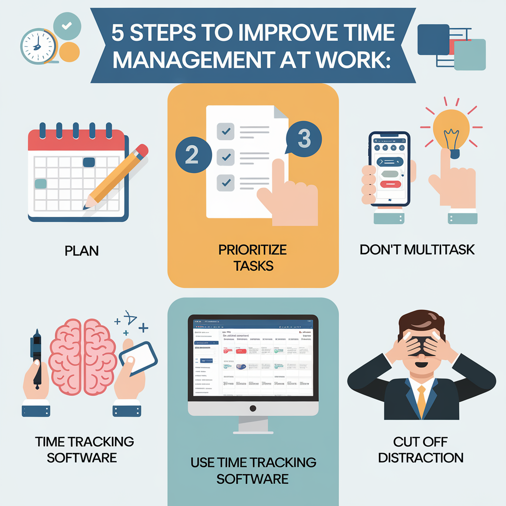 5 Steps to Improve Time Management at Work