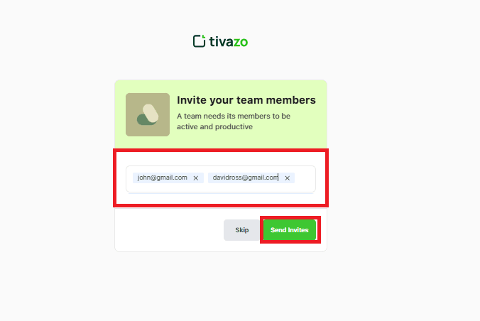 Create Company Screenshot