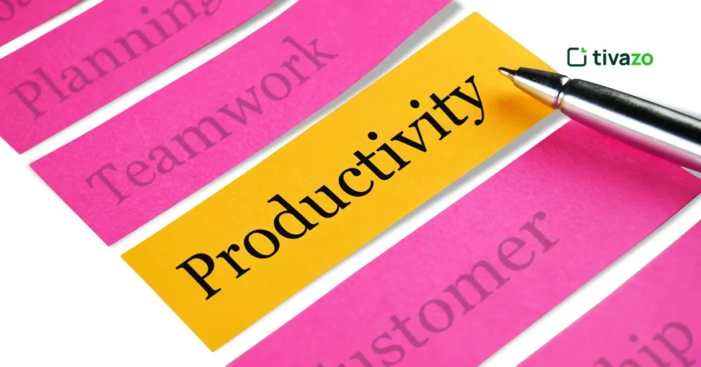a pice for papaer showing time tracking for productivity