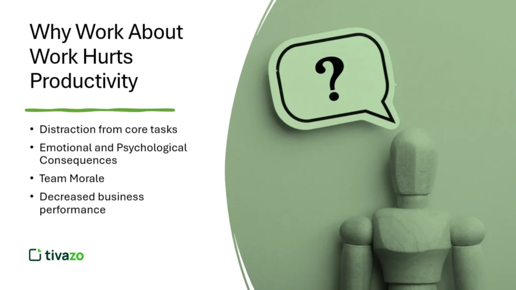 Why Work About Work Hurts Productivity