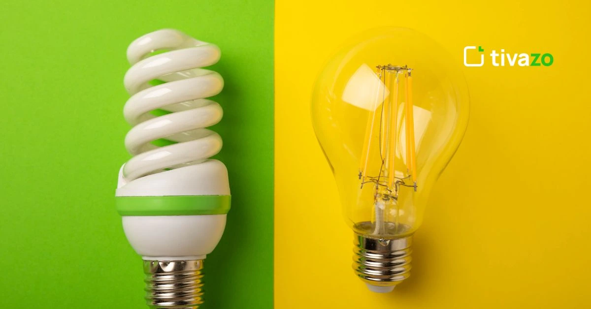 productivity and efficiency difference by cfl bulb