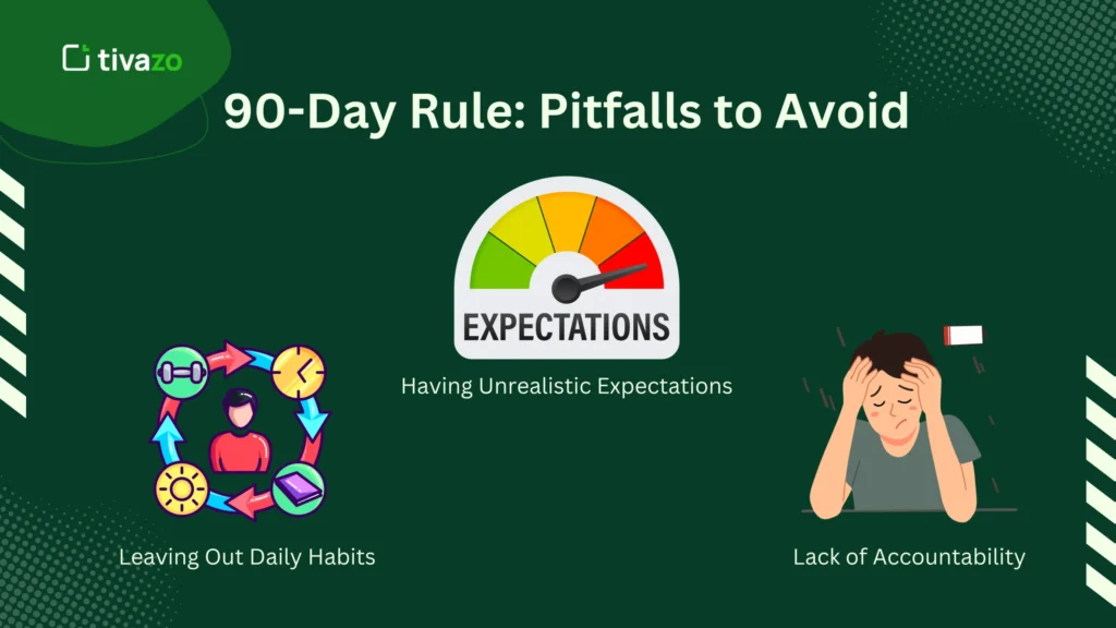 Common Pitfalls to Avoid When Implementing the 90-Day Rule