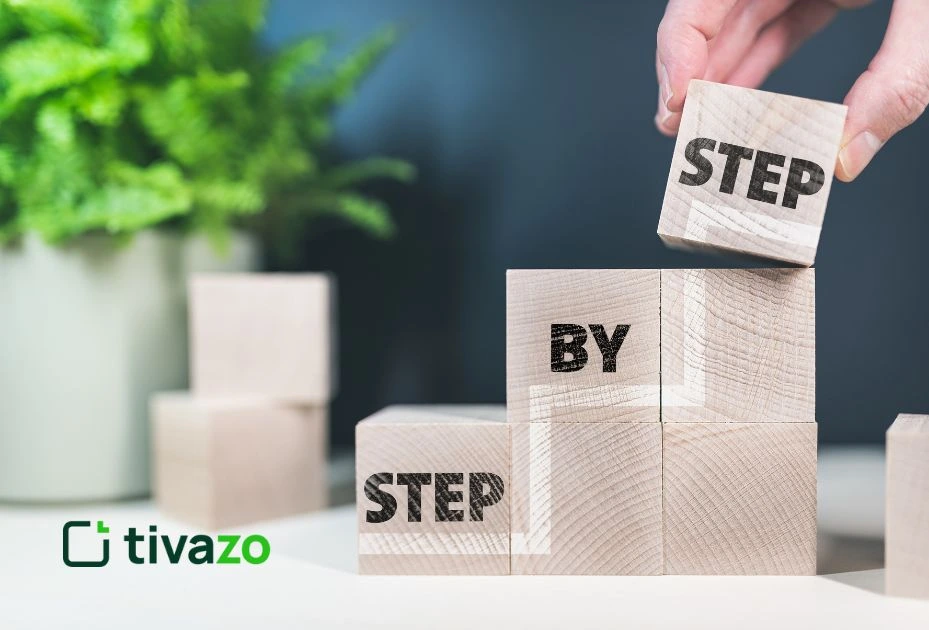 a picture showing small step for people without motivation