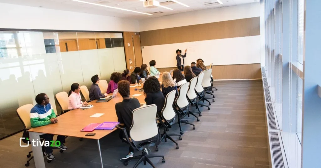 a class running on distance bias in the Workplace
