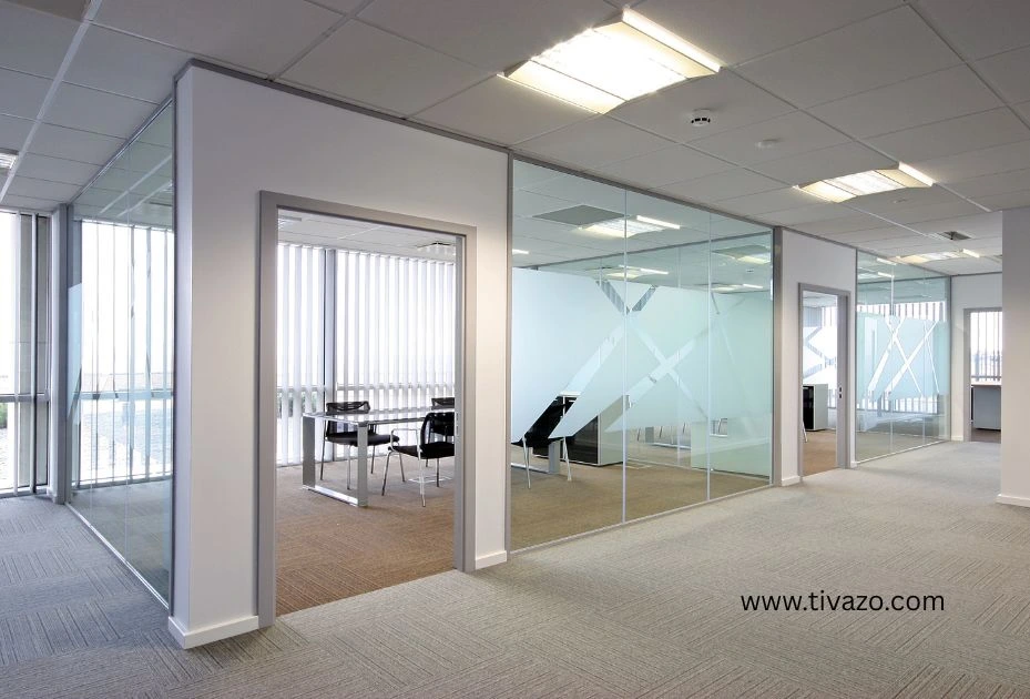 A picture of modern office layout