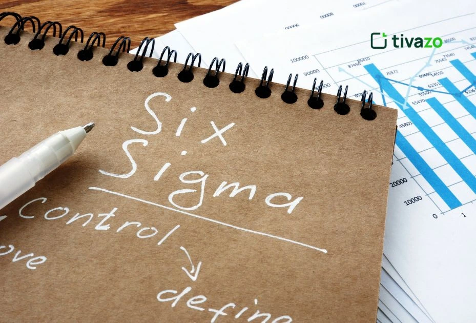 A picture of Six Sigma in a note