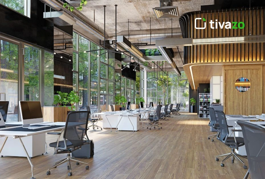a picture of google office