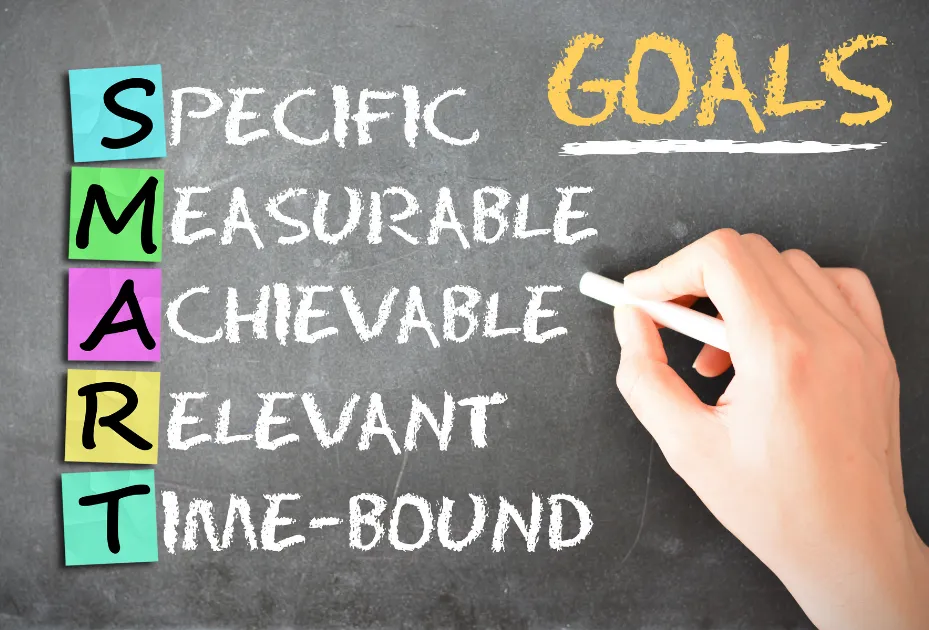An image of SMART team goals