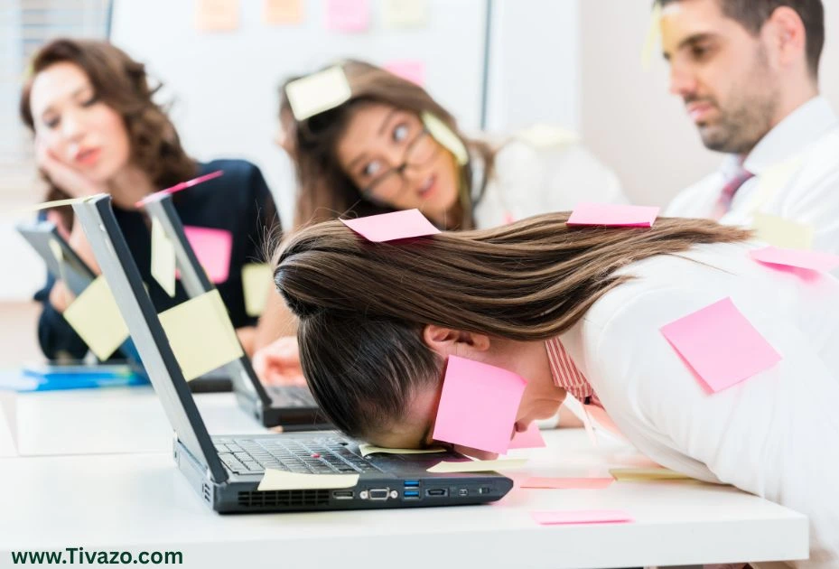 A picture of overworked and underpaid staffs
