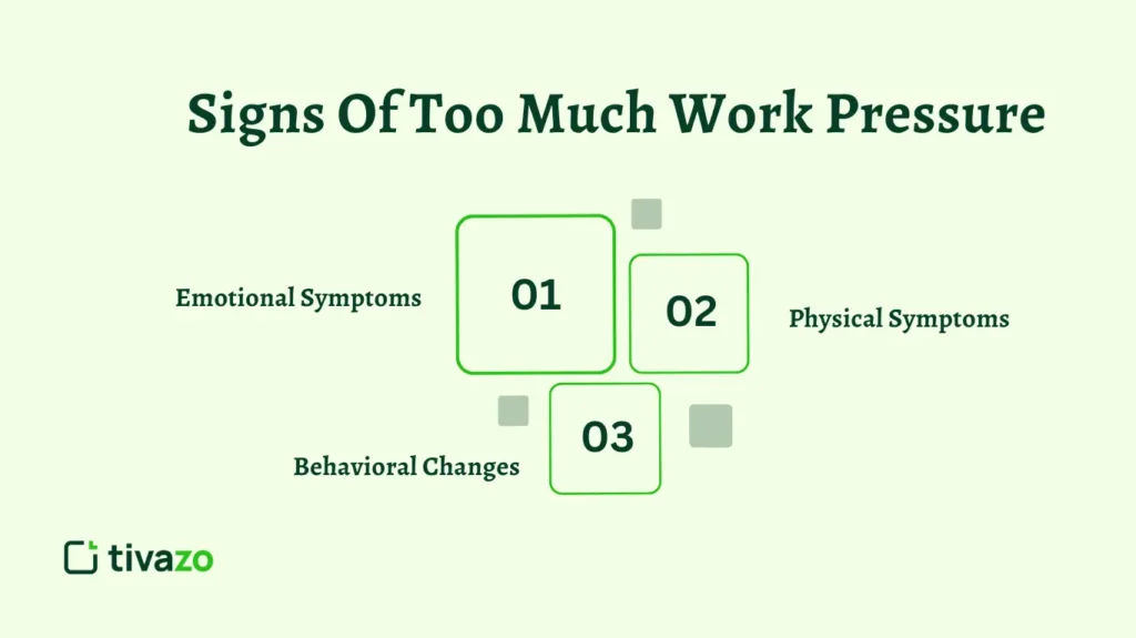 Signs of Too Much Work Pressure